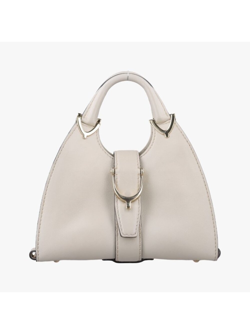 Gucci Stirrup White Leather